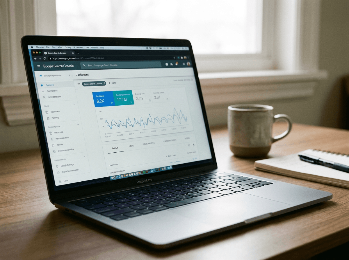 Google Search Console – pełny poradnik dla firm B2B (2026)